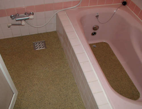 タイル床+FRP浴槽リフォーム